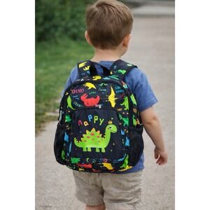 Kids Dinosaur Backpack Cute Cartoon Dino School Bag Toddler Preschool Travel